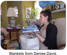 Blankets from Denise Davis