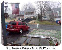 St. Theresa Drive - 1/17/16 12:21 pm